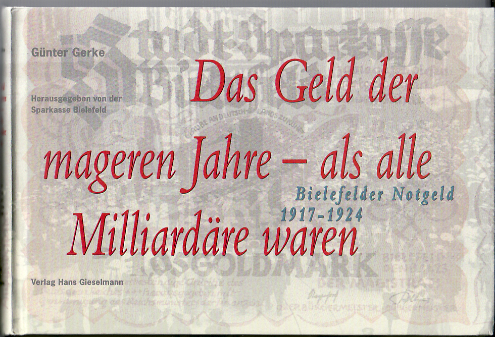 BIELEFELD NOTGELD - GERMANY - SILK-LINEN-PAPER A La Carte Paper